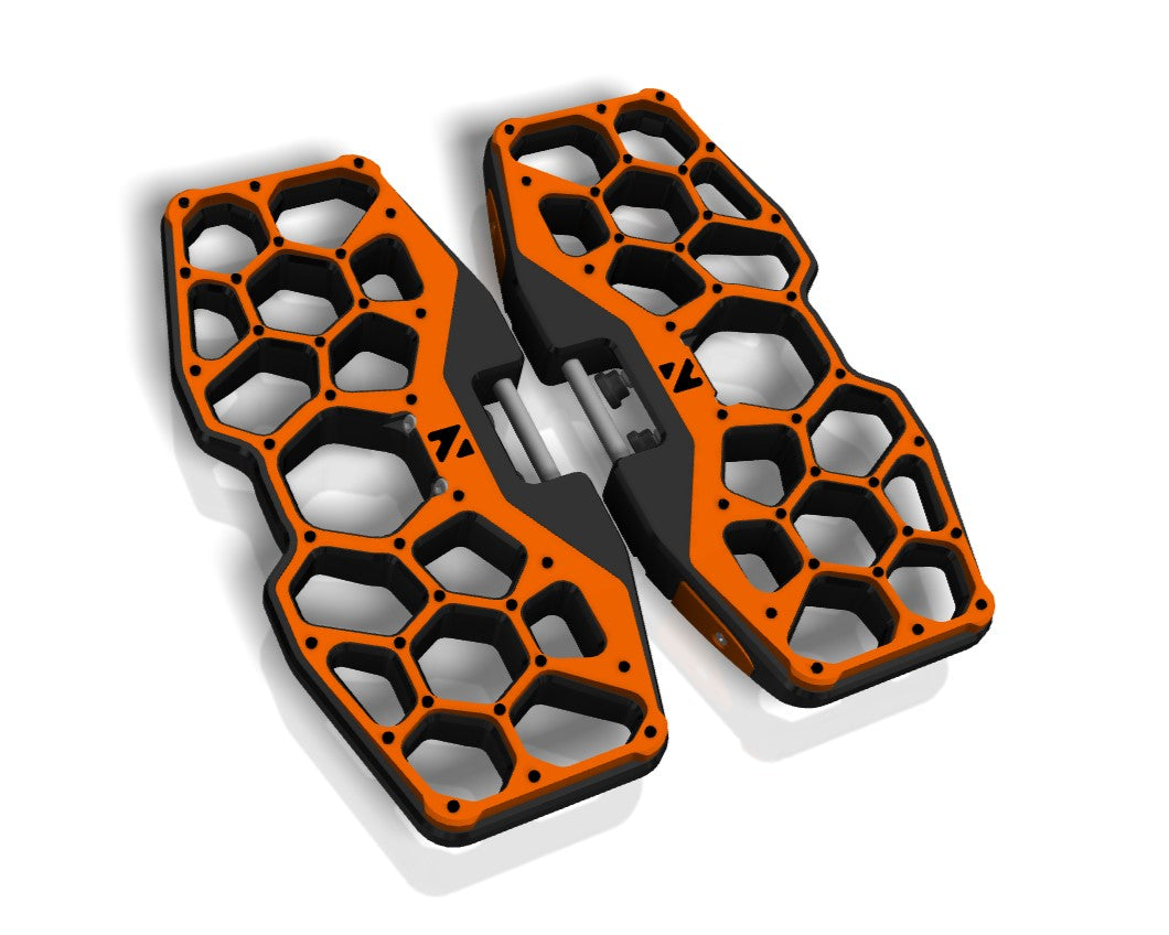 euc pedals EUC pedals for Inmotion P6 / V13 / V14 (Integrated Overlays) by NyloNove