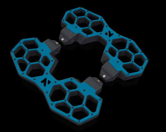 Pedals for Nosfet Aero (Pedals + Integrated Overlays)