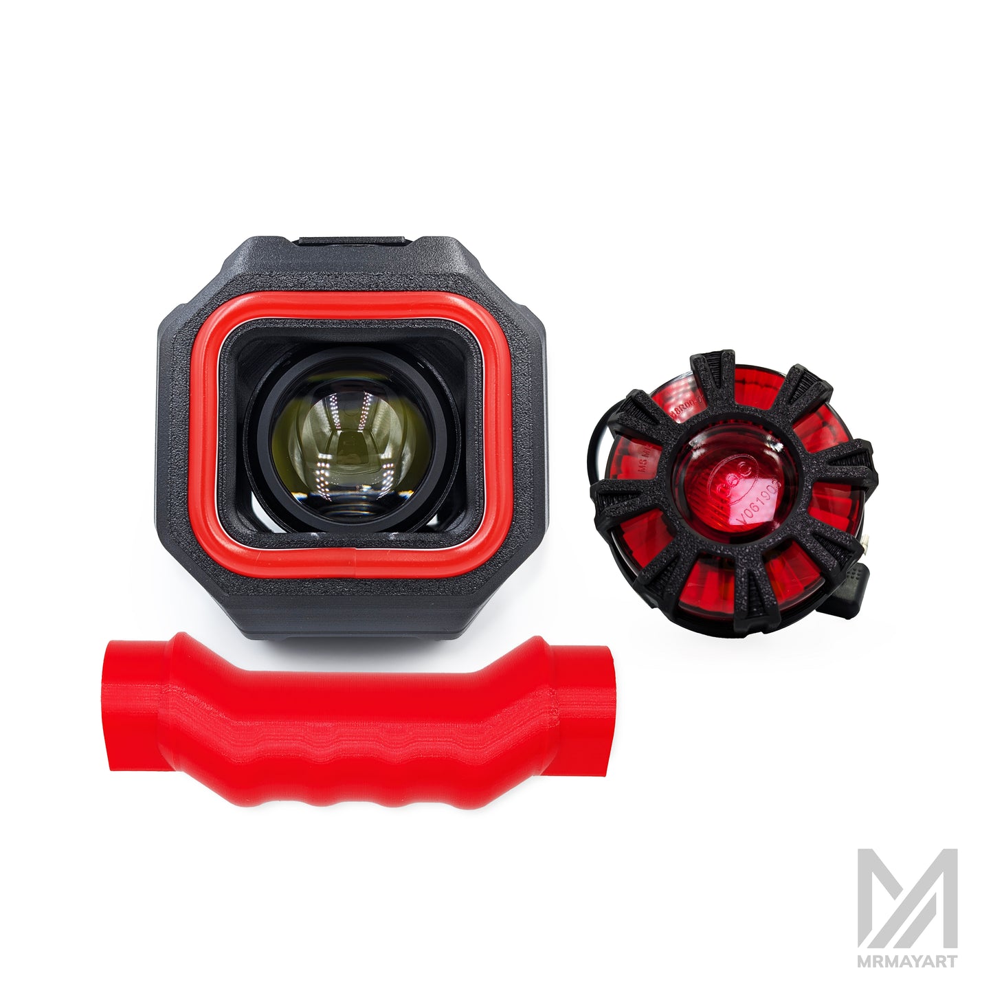 Veteran Lynx/Sherman-L lights: Pro Neon Red bundle