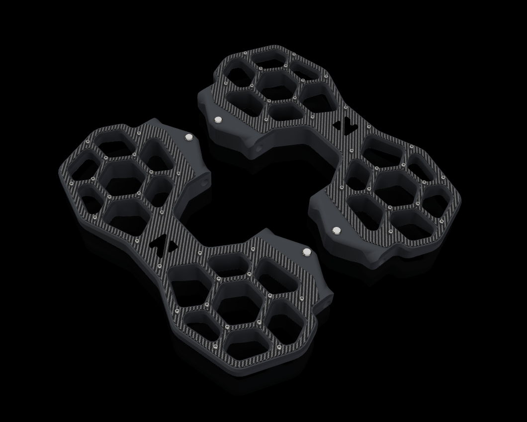 Pedals for Nosfet Apex (Pedals + Integrated Overlays)