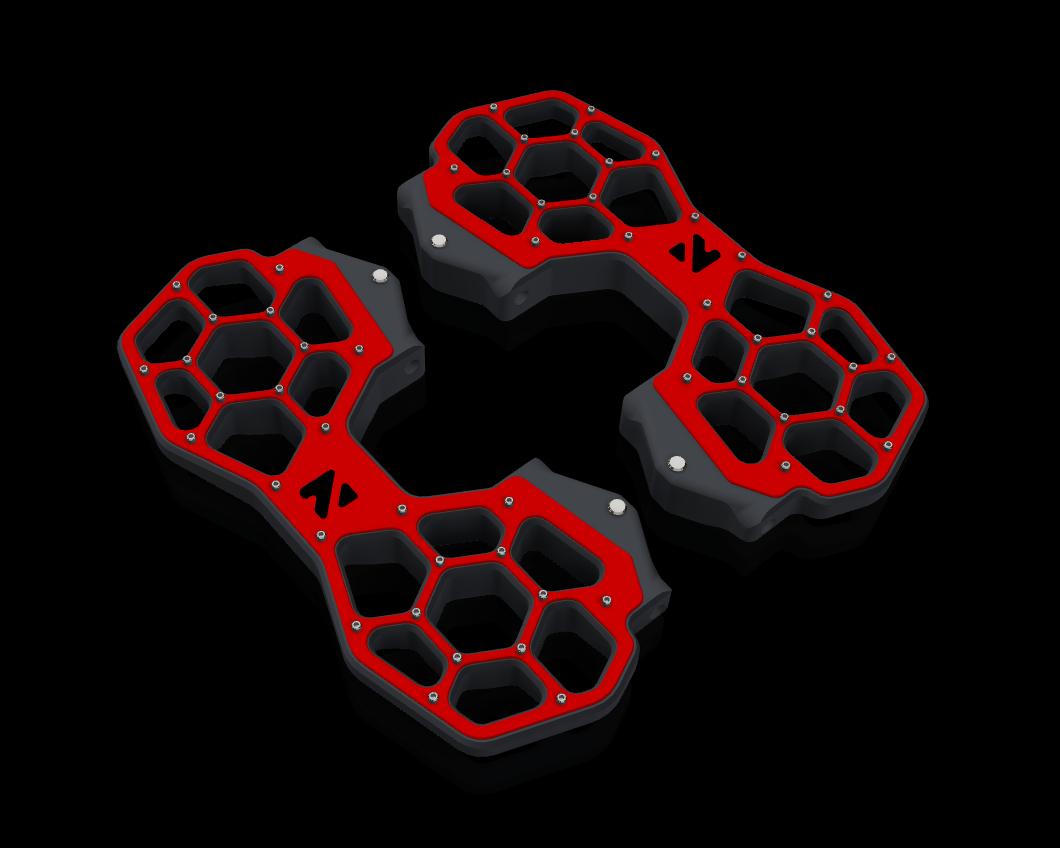 Pedals for Nosfet Apex (Pedals + Integrated Overlays)