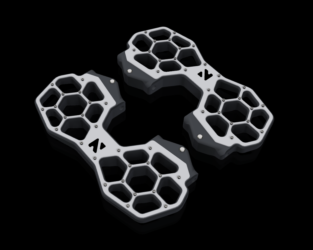 Pedals for Nosfet Apex (Pedals + Integrated Overlays)