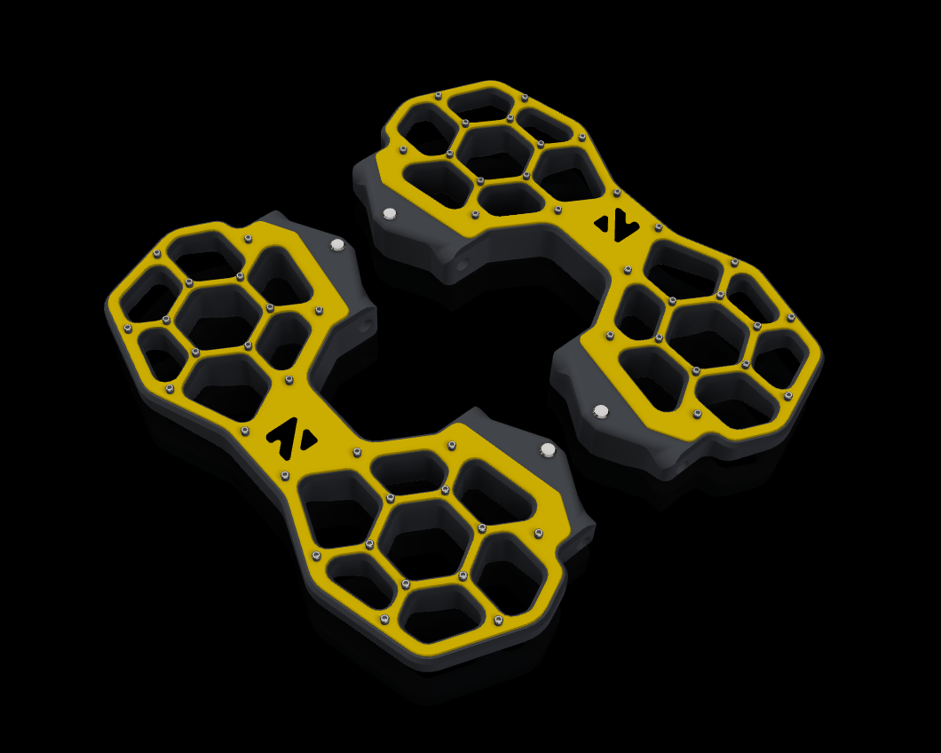 Pedals for Nosfet Apex (Pedals + Integrated Overlays)