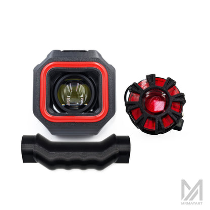 Veteran Lynx/Sherman-L lights: Pro Neon Red bundle