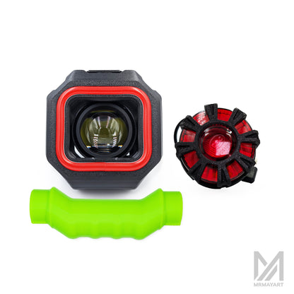 Veteran Lynx/Sherman-L lights: Pro Neon Red bundle