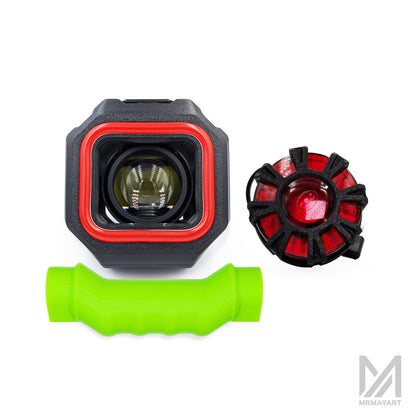 Veteran Lynx/Sherman-L lights: Pro Neon Red bundle
