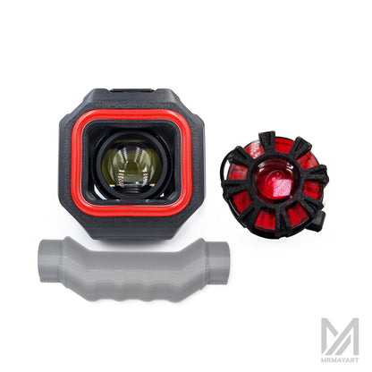 Veteran Lynx/Sherman-L lights: Pro Neon Red bundle