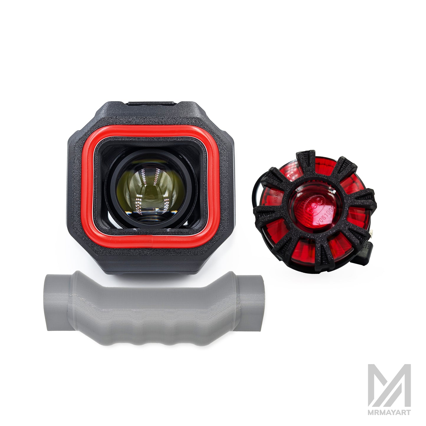 Veteran Lynx/Sherman-L lights: Pro Neon Red bundle